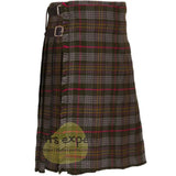Kennedy Weathered Tartan 8 And 5 Yards Kilt - Kilt Experts