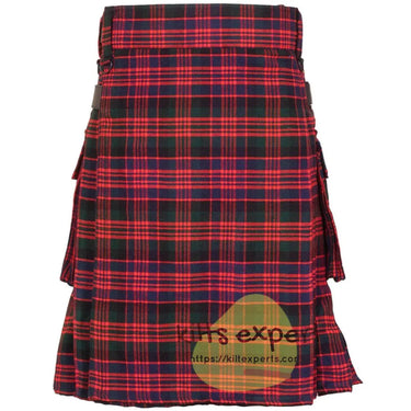 MacDonald Leather Straps Utility Kilt - Kilt Experts
