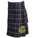 Mackenzie Gothic Zipper Utility Kilt Kilt Experts