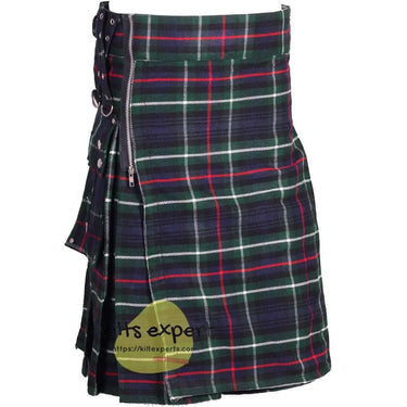 Mackenzie Gothic Zipper Utility Kilt Kilt Experts