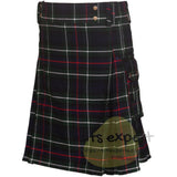 MacKenzie Tartan Heavy 16Oz Utility Kilt - Kilt Experts