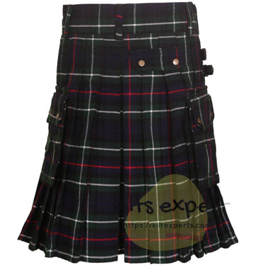 MacKenzie Tartan Heavy 16Oz Utility Kilt - Kilt Experts