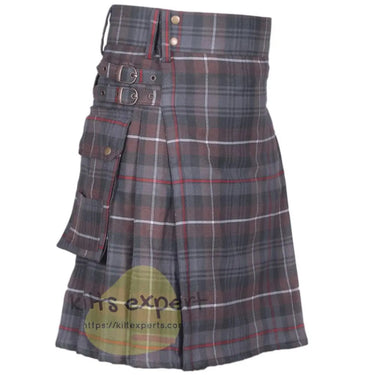 Mackenzie Weathered Acrylic Wool Heavy 16Oz Utility Kilt Kilt Experts