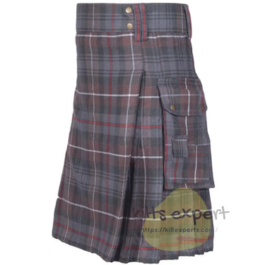 Mackenzie Weathered Acrylic Wool Heavy 16Oz Utility Kilt Kilt Experts
