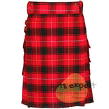 MacPhee Tartan Acrylic Wool Heavy 16Oz Utility Kilt - Kilt Experts