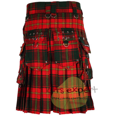Men's Irish Ulster Tartan Kilts With Stylish Pockets - Kilt Experts