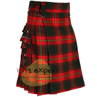 Men's Irish Ulster Tartan Kilts With Stylish Pockets - Kilt Experts