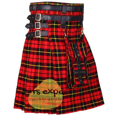 New Modern Best Tartan Utility Kilt With Detachable Pockets Kilt Experts