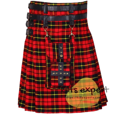 New Modern Best Tartan Utility Kilt With Detachable Pockets Kilt Experts