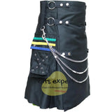 New Modern Fashion Utility Kilt With 4 Front Apron Free Kilt Experts