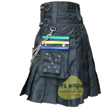 New Modern Fashion Utility Kilt With 4 Front Apron Free Kilt Experts