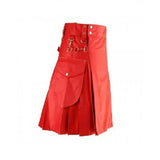 Red Cargo Utility Kilts For Active Men Kilt Experts