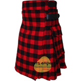 Rob Ray Tartan 16Oz Leather Straps Utility Kilts Kilt Experts