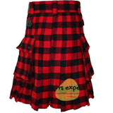 Rob Ray Tartan 16Oz Leather Straps Utility Kilts Kilt Experts