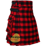 Rob Ray Tartan 16Oz Leather Straps Utility Kilts Kilt Experts