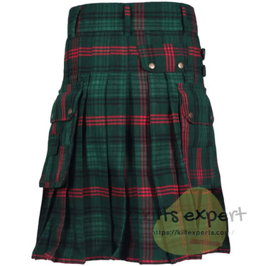 Rose Hunting Tartan Heavy 16Oz Utility Kilt Kilt Experts