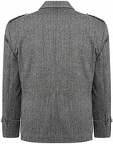 Scottish Grey Tweed Argyll Argyle Highland Kilt Jacket and Waistcoat Scottish Wedding kilt jacket Dress - Kilt Experts