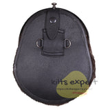 Scottish Thistle Full Dress Matel Bras Badge and Full Style Kilt Sporrans for Men with a Leather Strap and an Antique Finish Chain - Kilt Experts