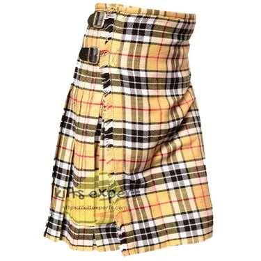 Scottish Traditional Camel 8 Yard & 13oz Tartan Kilt Kilt Experts