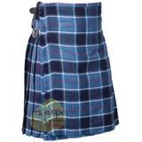 Scottish Traditional USA Navy Tartan 8 Yard & 16 oz Tartan Kilt Kilt Experts