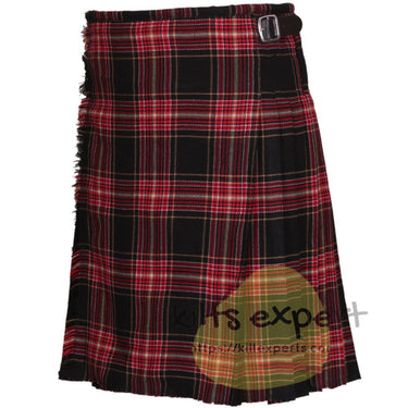 Scottish Traditional Firefighters Tartan 8 And 5 Yards Kilt - Kilt Experts