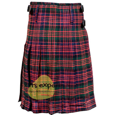 Scottish Traditional MacDonald 8 Yard & 13oz Tartan Kilt Kilt Experts