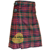 Scottish Traditional MacDonald 8 Yard & 13oz Tartan Kilt Kilt Experts