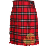 Scottish Traditional MacGregor 8 Yard & 16 Oz Tartan Kilt (Available in Various Tartan) - Kilt Experts