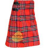 Scottish Traditional Royal Stewart 8 Yard & 13oz Tartan Kilt Kilt Experts
