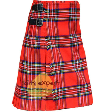Scottish Traditional Royal Stewart 8 Yard & 13oz Tartan Kilt Kilt Experts