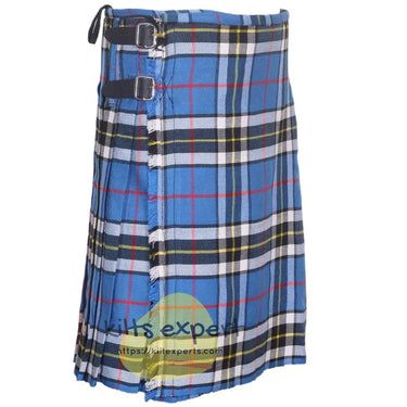 Scottish Traditional Thompson Dress Blue 8 Yard & 16 Oz Tartan Kilt (Available in Various Tartan) - Kilt Experts