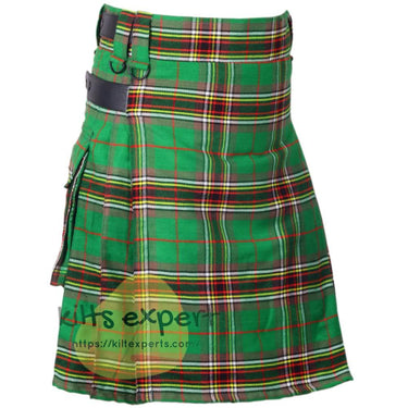 Tara Murphy Ancient Tartan Leather Straps Utility Kilt Kilt Experts