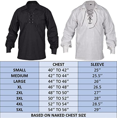 US Buyers Only - Men's Traditional Scottish Jacobite Ghillie Kilt Shirt in - Kilt Experts