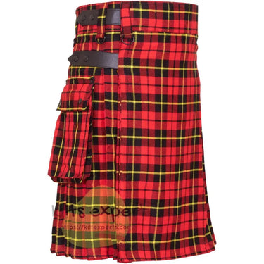 Wallace Leather Straps Utility Kilt - Kilt Experts