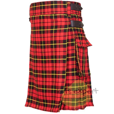 Wallace Leather Straps Utility Kilt - Kilt Experts