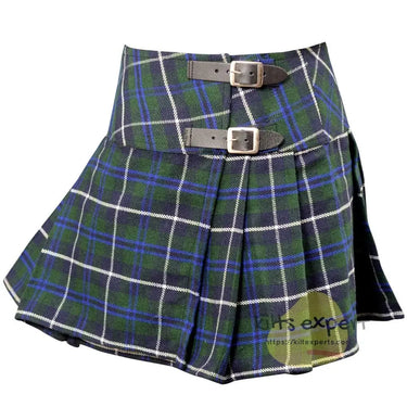 Women's Blue Douglas Tartan Kilts Kilt Experts