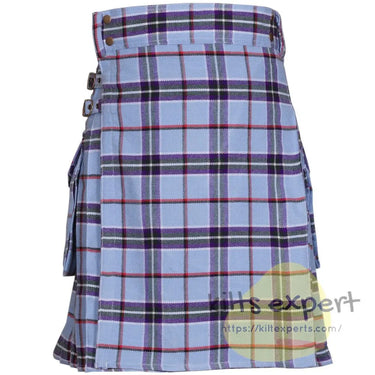 World Peace Tartan Acrylic Wool Heavy 16Oz Utility Kilt - Kilt Experts
