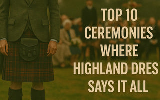 Top 10 Ceremonies Where Highland Dress Says It All - Kilt Experts