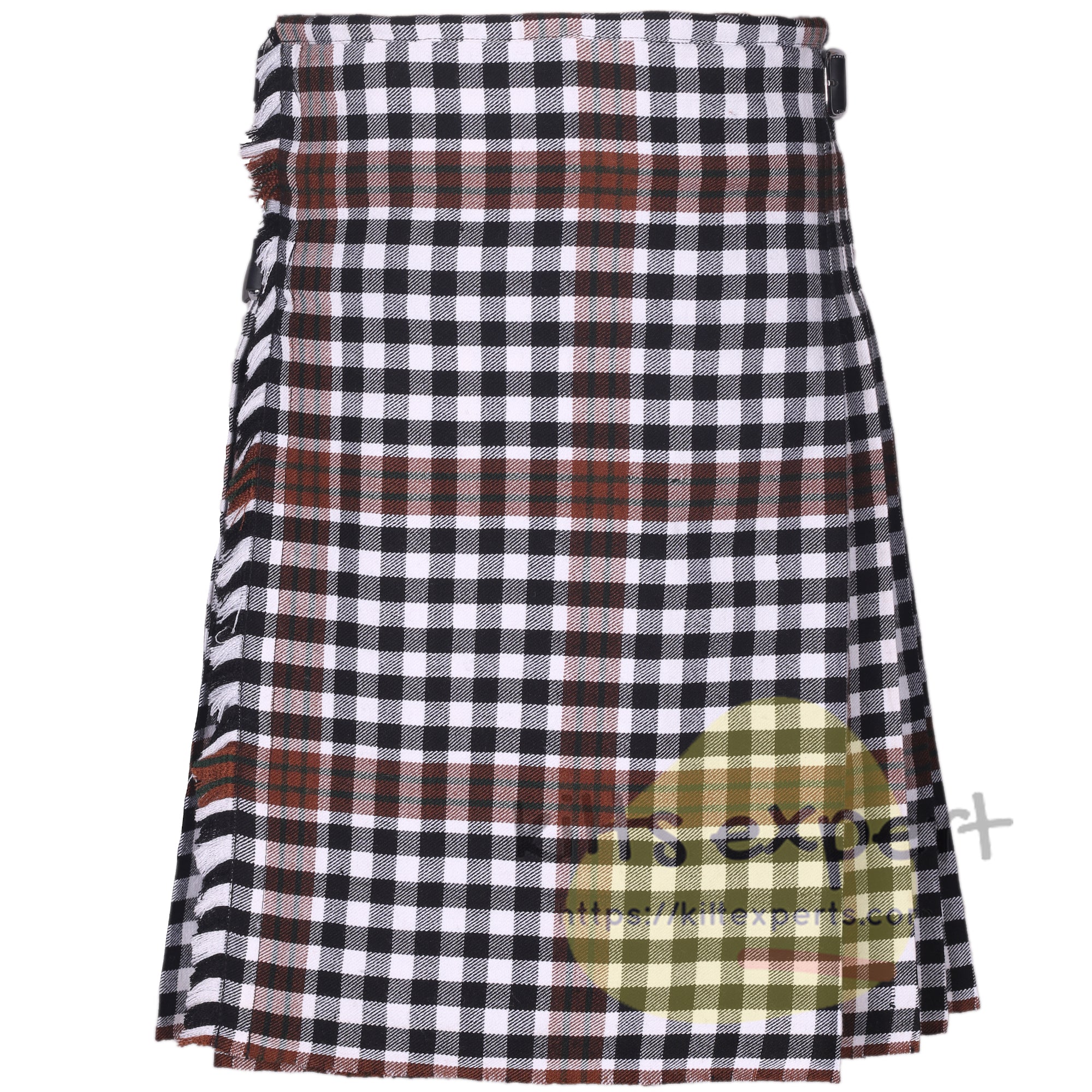 Burns Check Modern  8 And 5 Yards Kilt - Kilt Experts