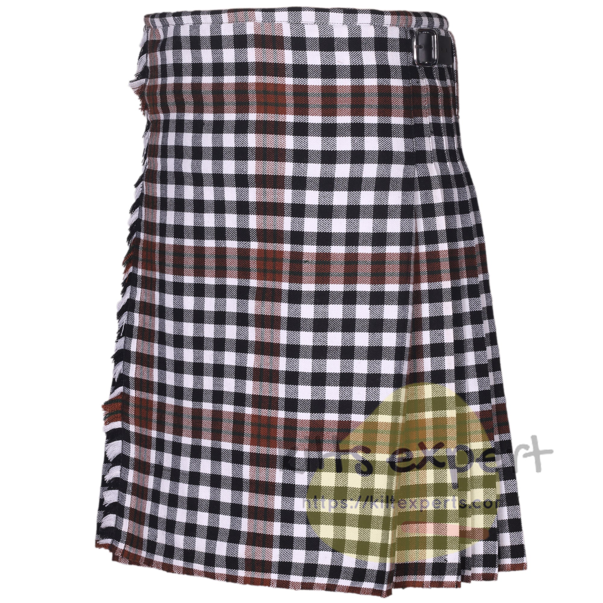 Burns Check Modern  8 And 5 Yards Kilt - Kilt Experts