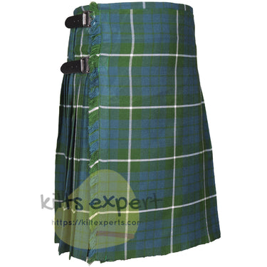 Hamilton Green Ancient Tartan Scottish Traditional Kilts – Premium 8 and 5 Yards Kilt