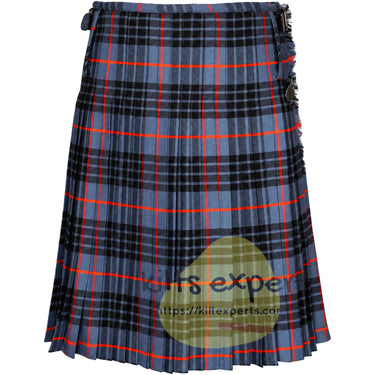 MacKay Blue Ancient Tartan Scottish Traditional Kilts – Premium 8 and 5 Yards Kilt