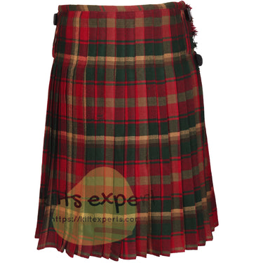 Maple Leaf Tartan Scottish Traditional Kilts – Premium 8 and 5 Yards Kilt