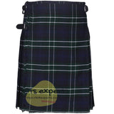 Abercrombie Modern Tartan 8 and 5 Yards Kilt - Available in a Variety of Tartans - Kilt Experts