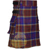 Anderson Modern Tartan Leather Straps Utility Kilt (Available In Many Tartans) - Kilt Experts