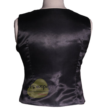 Asymmetrical Linen Vest, Buttoned Waistcoat for Women | Connaught Irish Tartan | Also Available in Multiple Tartans - Kilt Experts