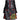 Black Cowhide Leather Hybrid Kilt with MacGregor Tartan - Various Colors in Stock (On Promotion) - Kilt Experts