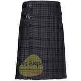 Black Shadow 8 and 5 Yards Kilt - Available in a Variety of Tartans - Kilt Experts