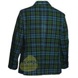 Black Watch Slim Fit Tartan Jacket (Available In Upto 85 Tartans) - Kilt Experts