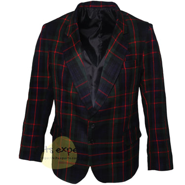 Black Watch Slim Fit Tartan Jacket (Available In Upto 85 Tartans) - Kilt Experts